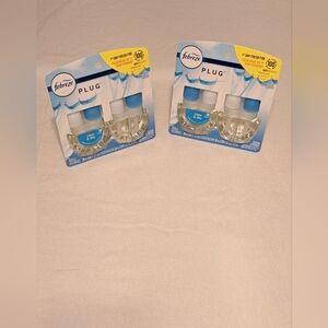 Febreze Plug Scented Oil Refills Linen Sky Bundle New